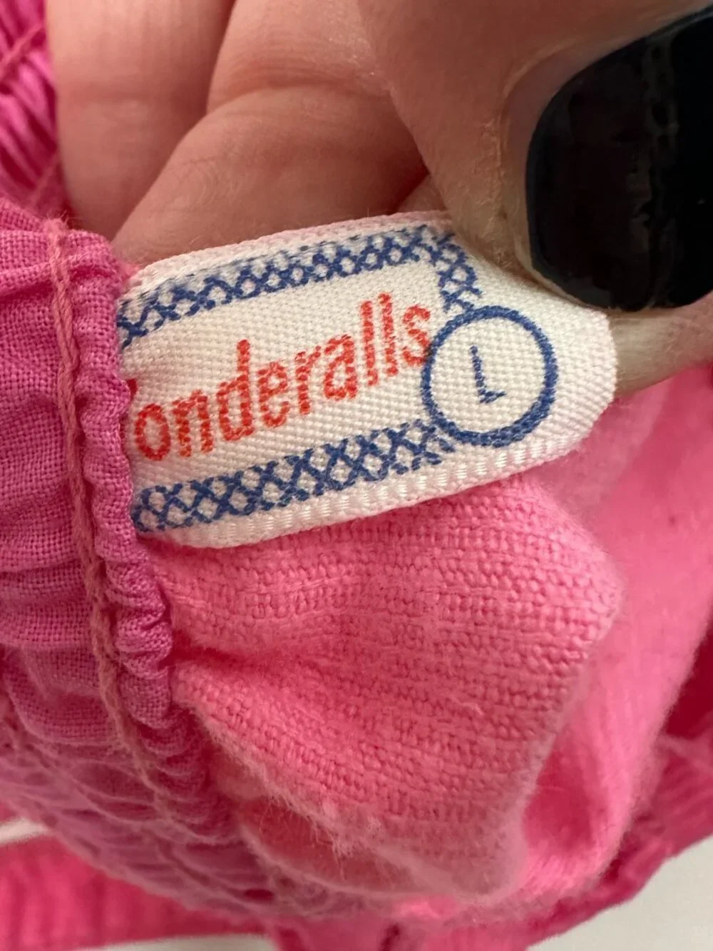 Vintage Wonderall’s Toddler Girls Overalls in Pink Size 18-24 Months